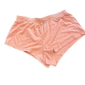 🟡 Women's Peach Sleep Shorts Size XS 0-2